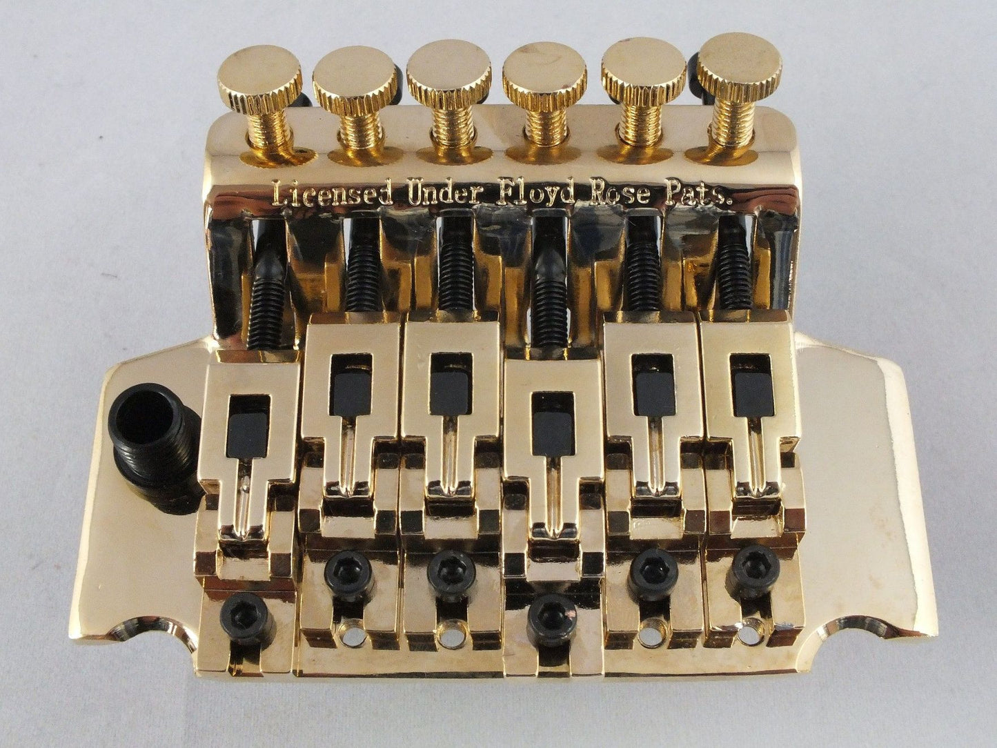 Double Locking Tremolo Bridge System - Floyd Rose Licensed Design, 42mm Nut (Chrome or Black options) | Guitars Limited