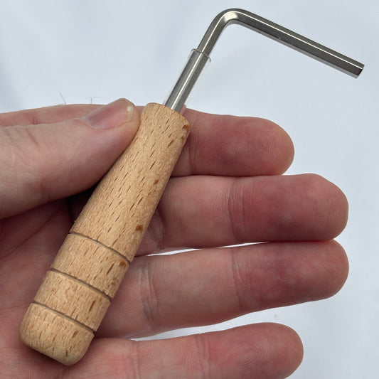 Guitar Wrench / Allen Key - 4mm, Wooden Handle, Truss Rod Adjustment Tool | Guitars Limited