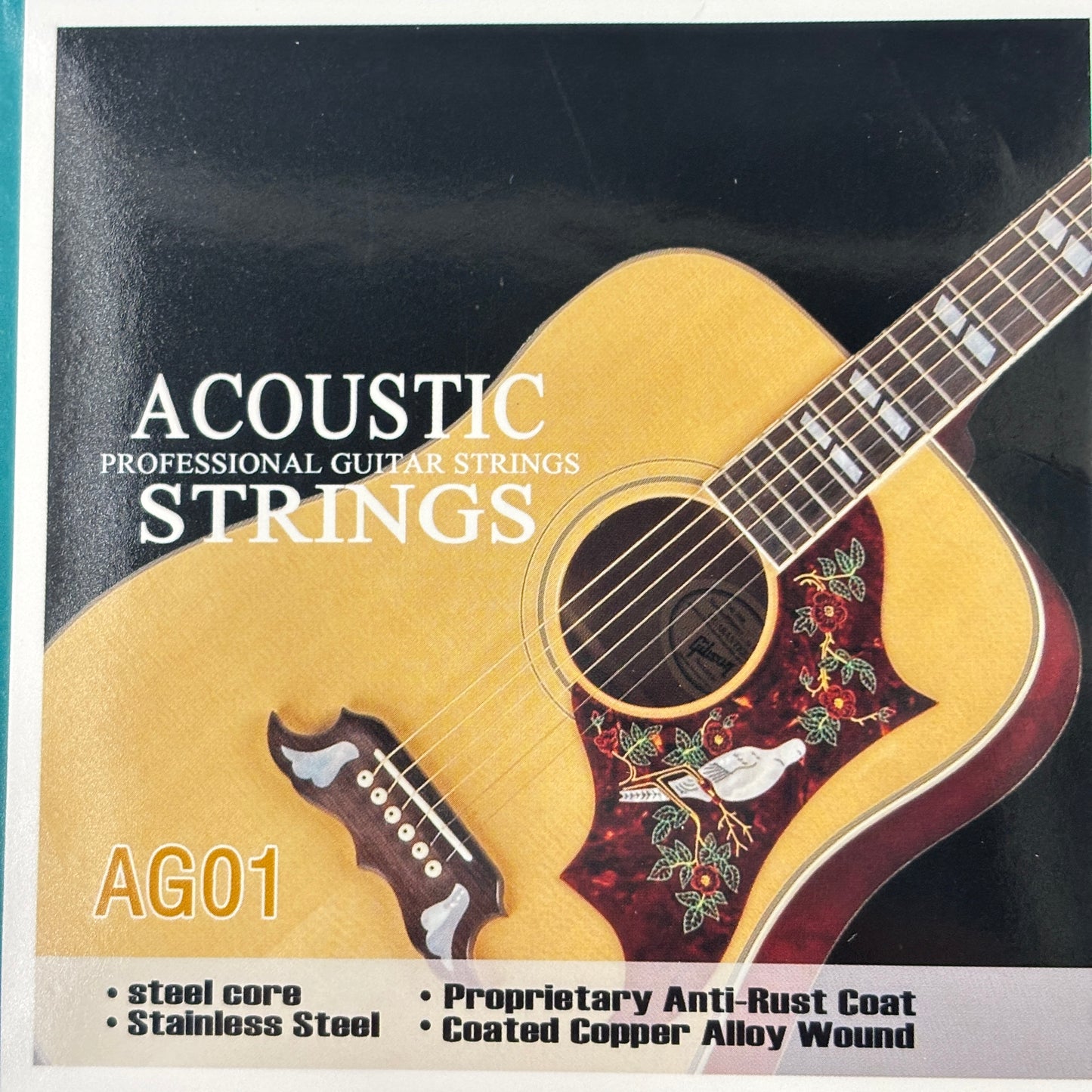 Budget Acoustic Guitar Strings - Set of Six | Guitars Limited