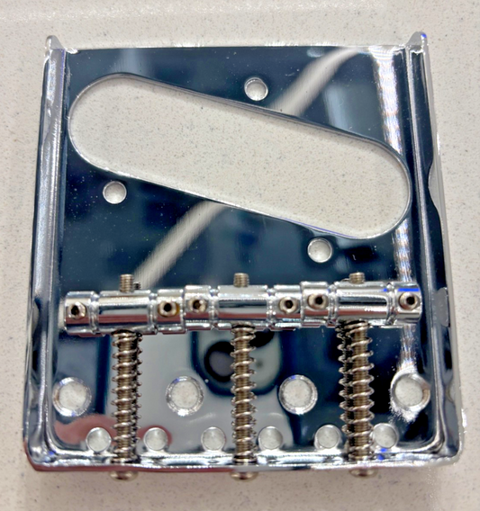 TL-style Guitar Bridge - Right Handed (Gold, Chrome & Black options) | Guitars Limited