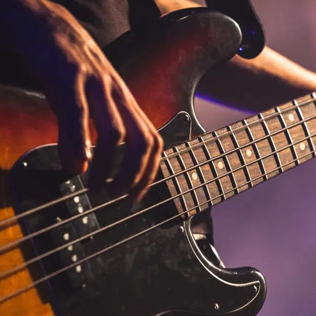 Bass guitar replacement parts and components