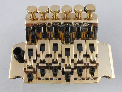 Double Locking Tremolo Bridge System - Floyd Rose Licensed Design, 42mm Nut (Chrome or Black options)  | Guitars Limited