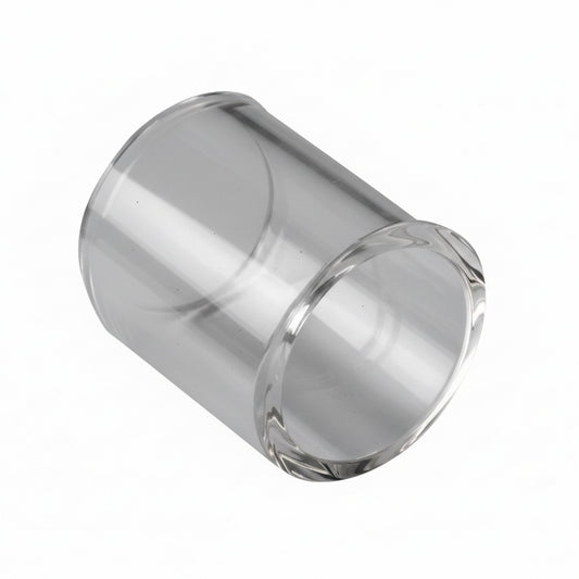 28mm Glass Guitar Slide on a white background.