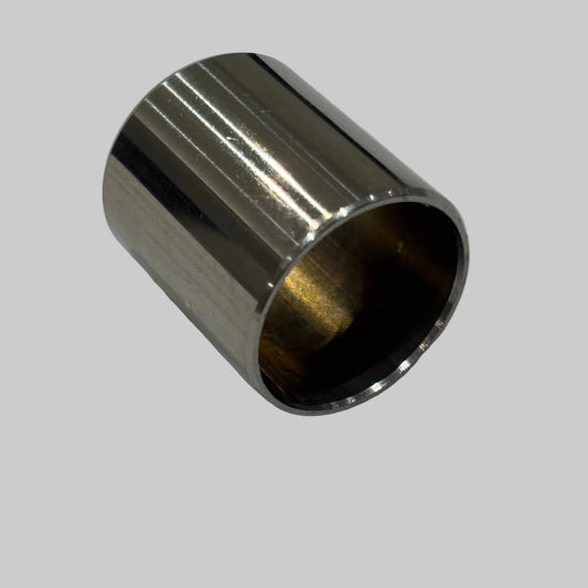 28mm Steel Guitar Slide on a white background.