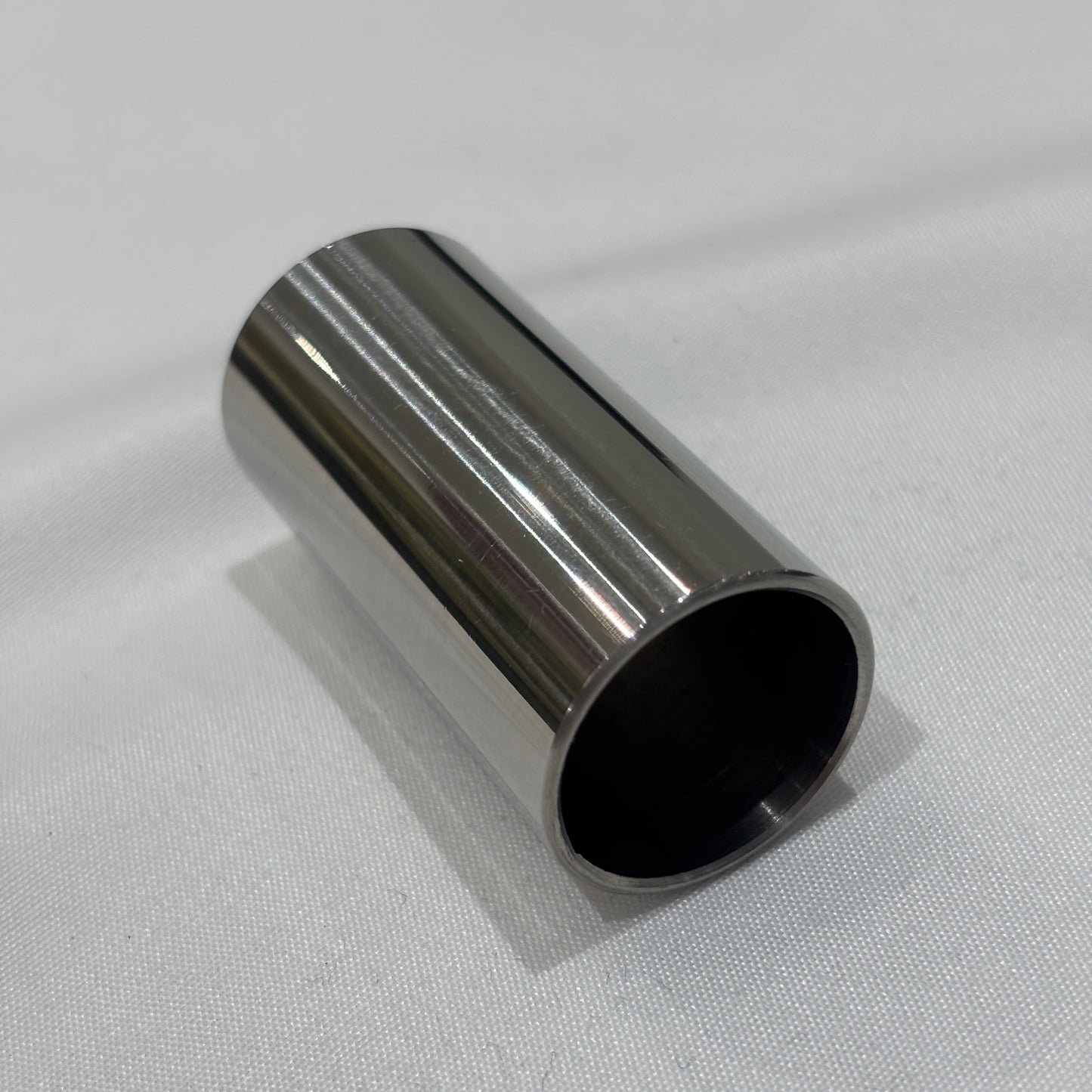 51mm Steel Guitar Slide on a white background.