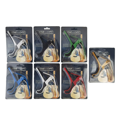 Quick-Change Clamp Guitar Capo - 7 Colours | Guitars Limited