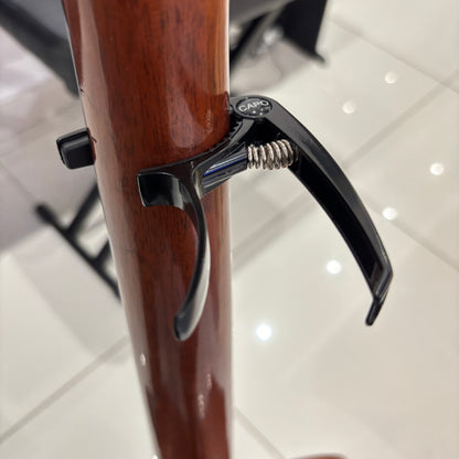Budget Metal Acoustic / Electric Guitar Capo - Trigger Action, Silicone Inserts, Bridge Pin Puller | Guitars Limited