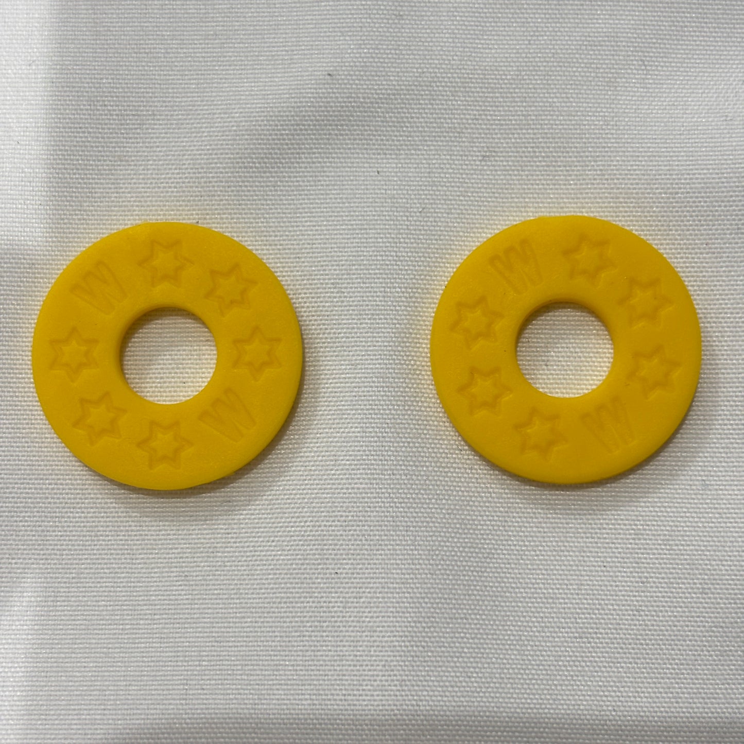 Guitar Strap Locks - Black Rubber Strap Stoppers Washers (Four Colours) | Guitars Limited
