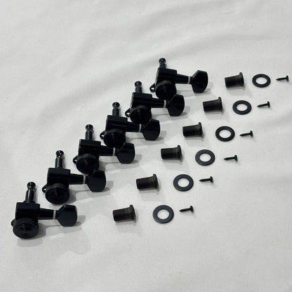 Locking Guitar Tuners / Machine Heads - 6-in-Line Configuration for Stratocaster type guitars | Guitars Limited
