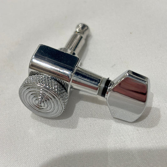 Electric Guitar Locking Guitar Tuners / Machine Heads - 6-in-Line, 1:18 Ratio, Metal, 10mm Headstock | Guitars Limited