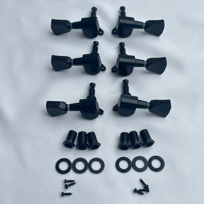 Keystone / Tulip Button Enclosed Guitar Machine Heads / Tuners - Gibson-Style (Gold, Chrome & Black options) | Guitars Limited
