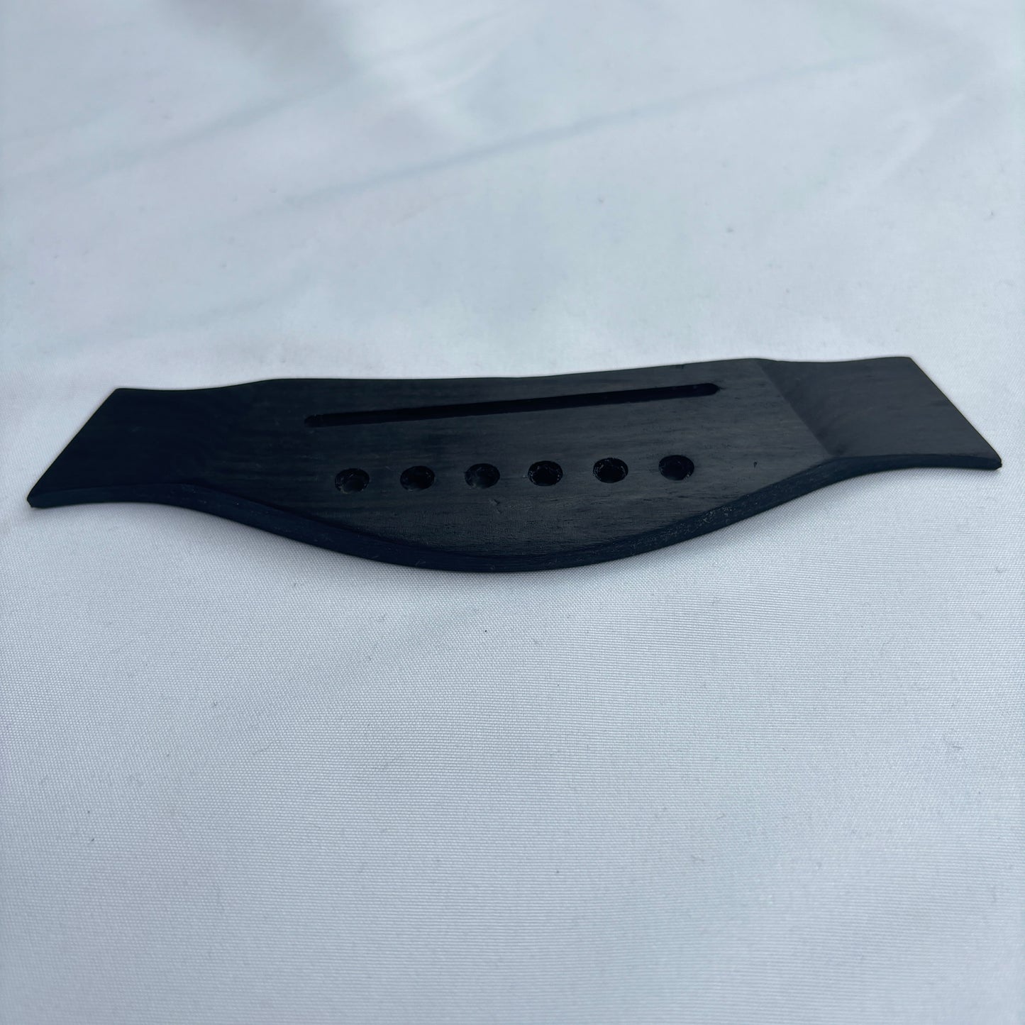 Acoustic Guitar Replacement 6 String Bridge - Ebony Colour | Guitars Limited