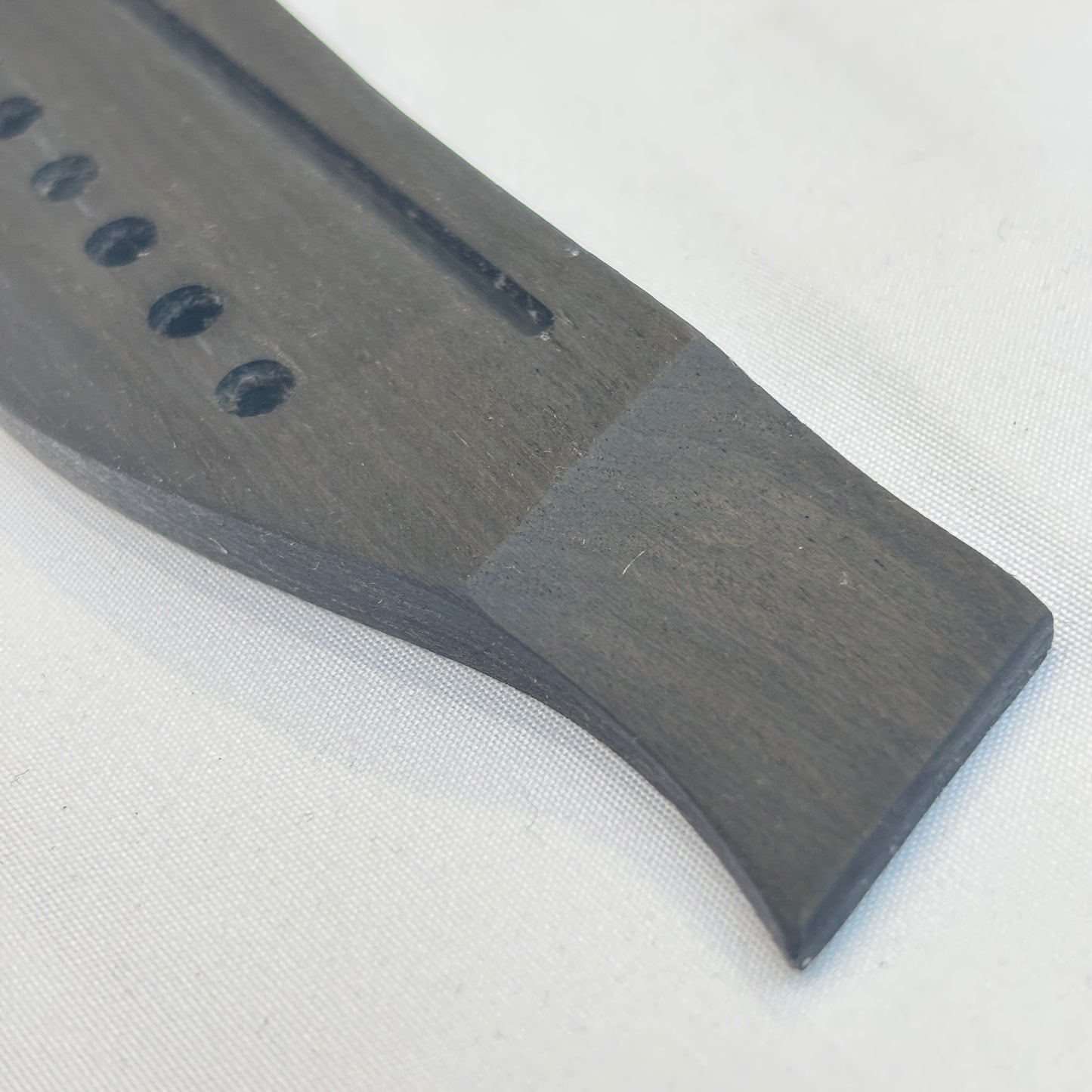 Acoustic Guitar Replacement 6 String Bridge - Ebony Colour | Guitars Limited