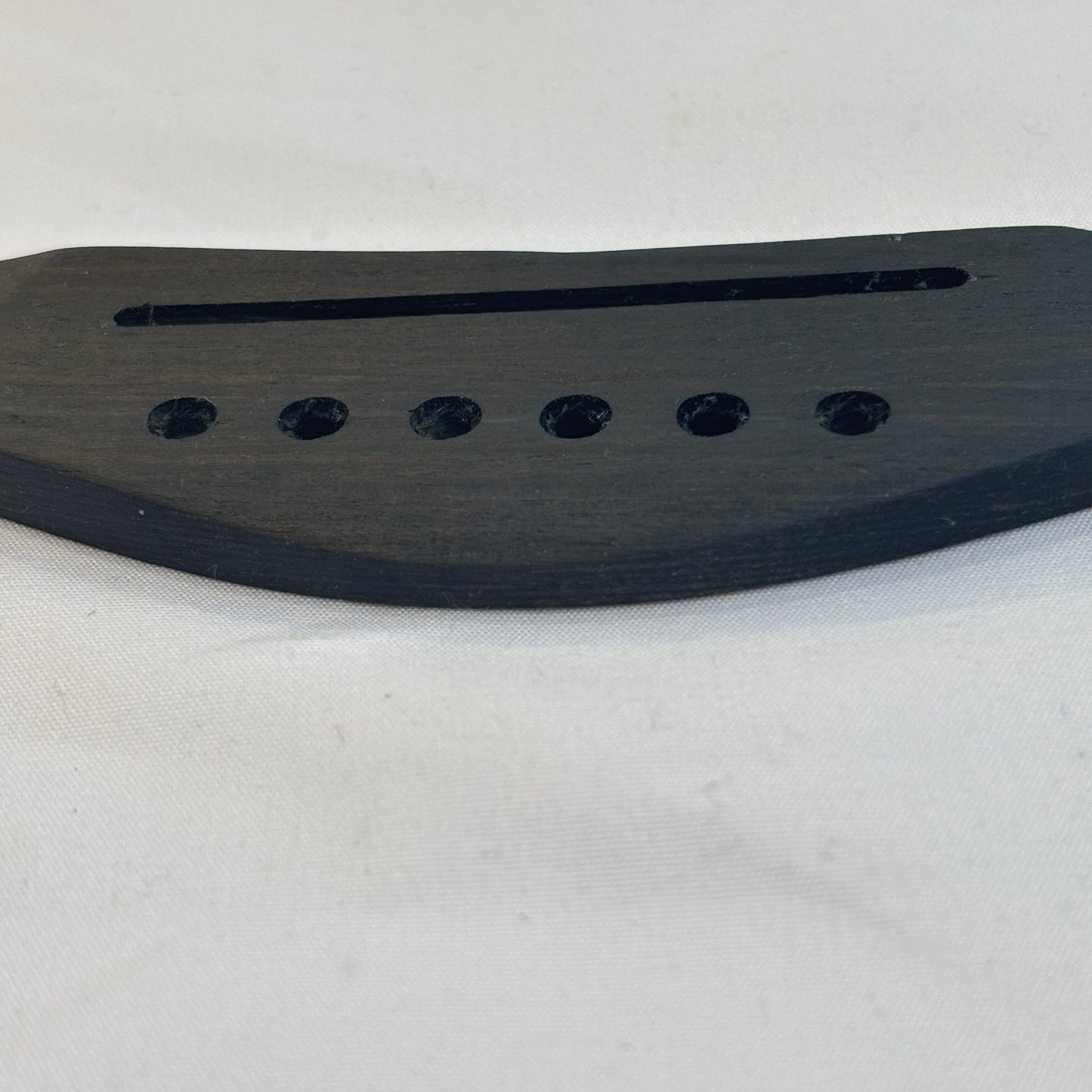Acoustic Guitar Replacement 6 String Bridge - Ebony Colour | Guitars Limited