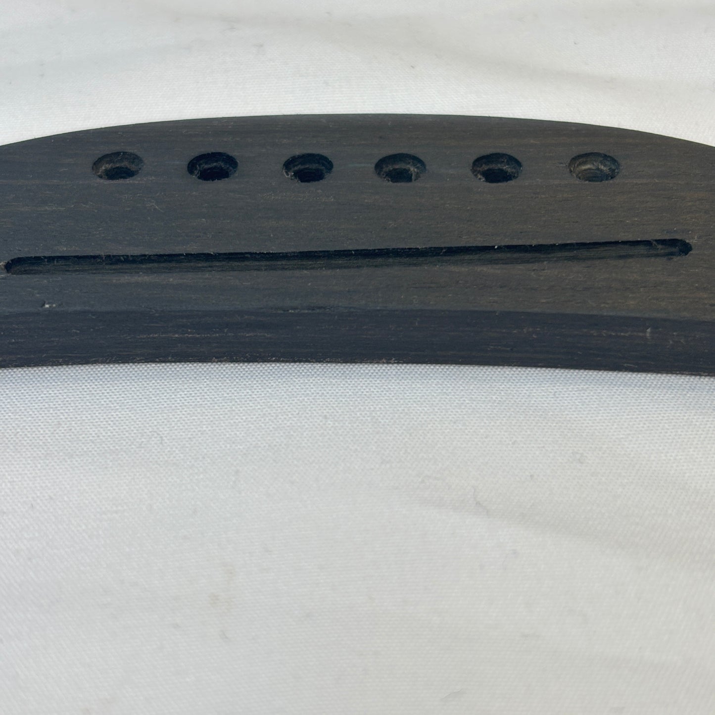 Acoustic Guitar Replacement 6 String Bridge - Ebony Colour | Guitars Limited