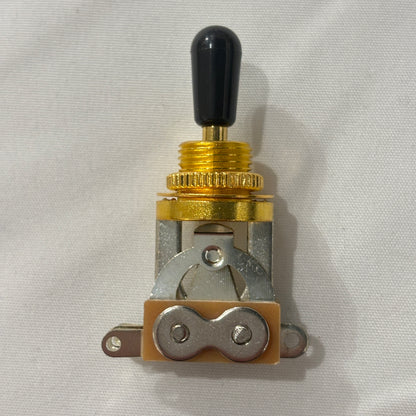 3-Way Toggle Switch for LP-Style Guitars - Gold, Silver & Black Options | Guitars Limited