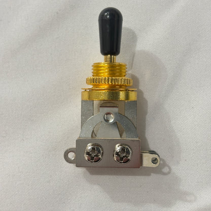 3-Way Toggle Switch for LP-Style Guitars - Gold, Silver & Black Options | Guitars Limited