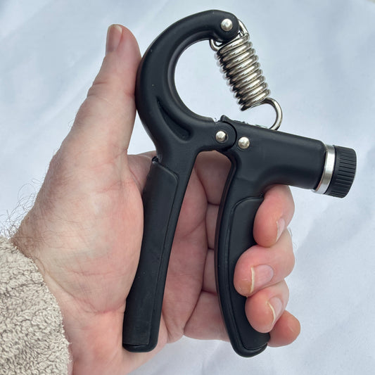 Premium Guitar Hand Grip Strengthener - Variable Resistance, Black | Guitars Limited