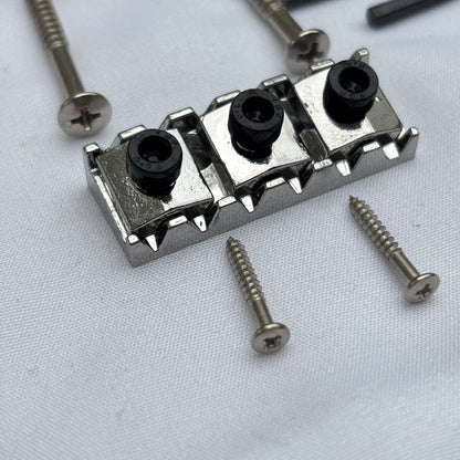 Double Locking Tremolo Bridge System - Floyd Rose Licensed Design, 42mm Nut (Chrome or Black options)  | Guitars Limited