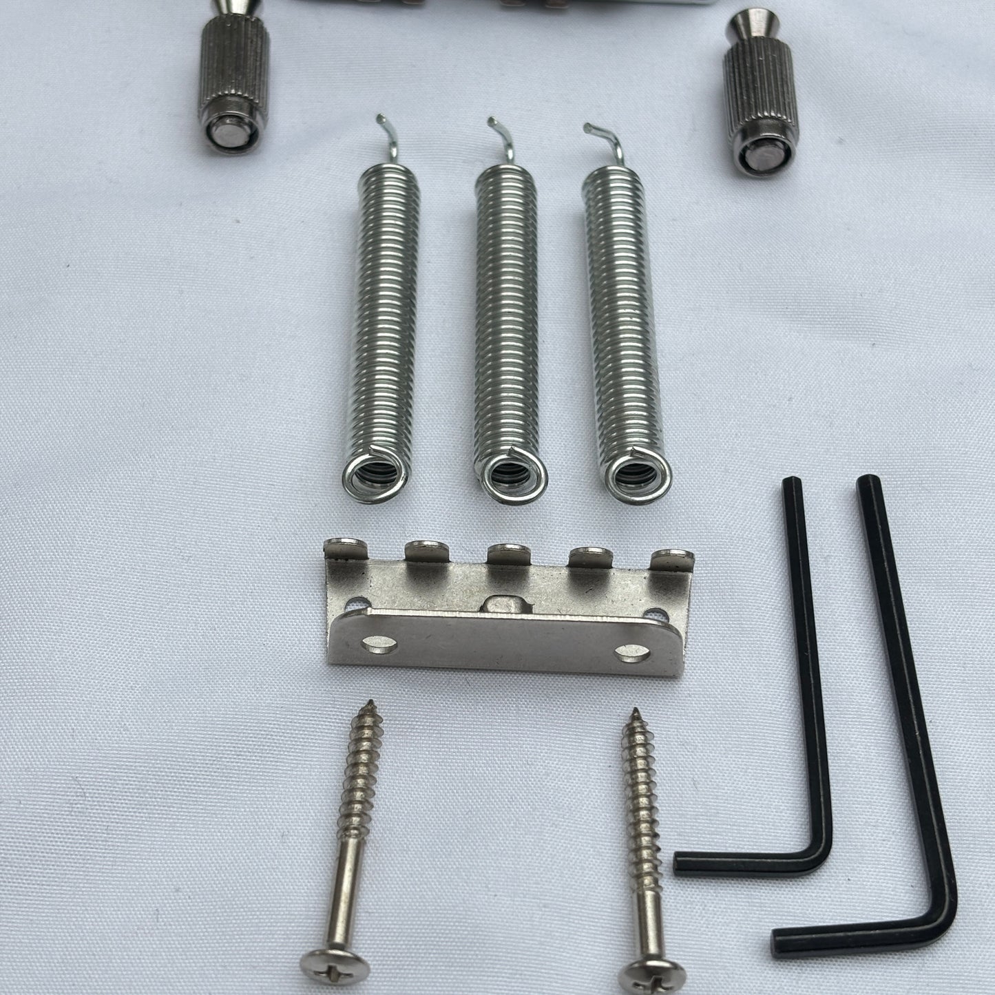 Double Locking Tremolo Bridge System - Floyd Rose Licensed Design, 42mm Nut (Chrome or Black options)  | Guitars Limited