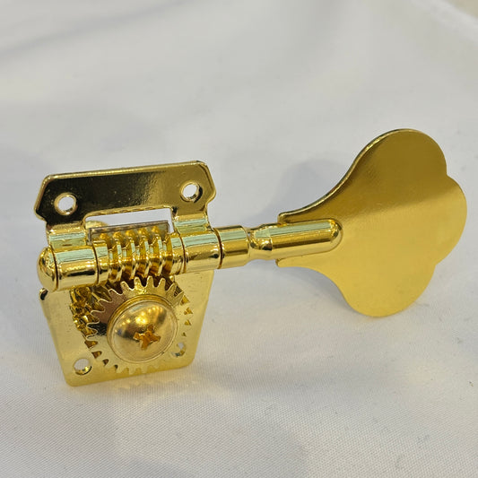 4-String Bass Guitar Tuning Pegs - Open Vintage Style for Fender-type Bass (Gold, Chrome & Black options) | Guitars Limited