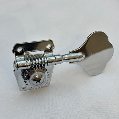 4-String Bass Guitar Tuning Pegs - Open Vintage Style for Fender-type Bass (Gold, Chrome & Black options) | Guitars Limited