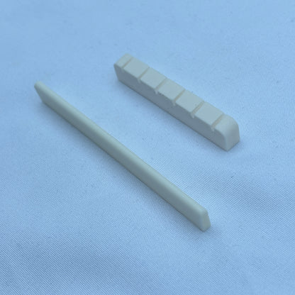 Bleached Bone Classical Guitar Saddle and Nut Set | Guitars Limited