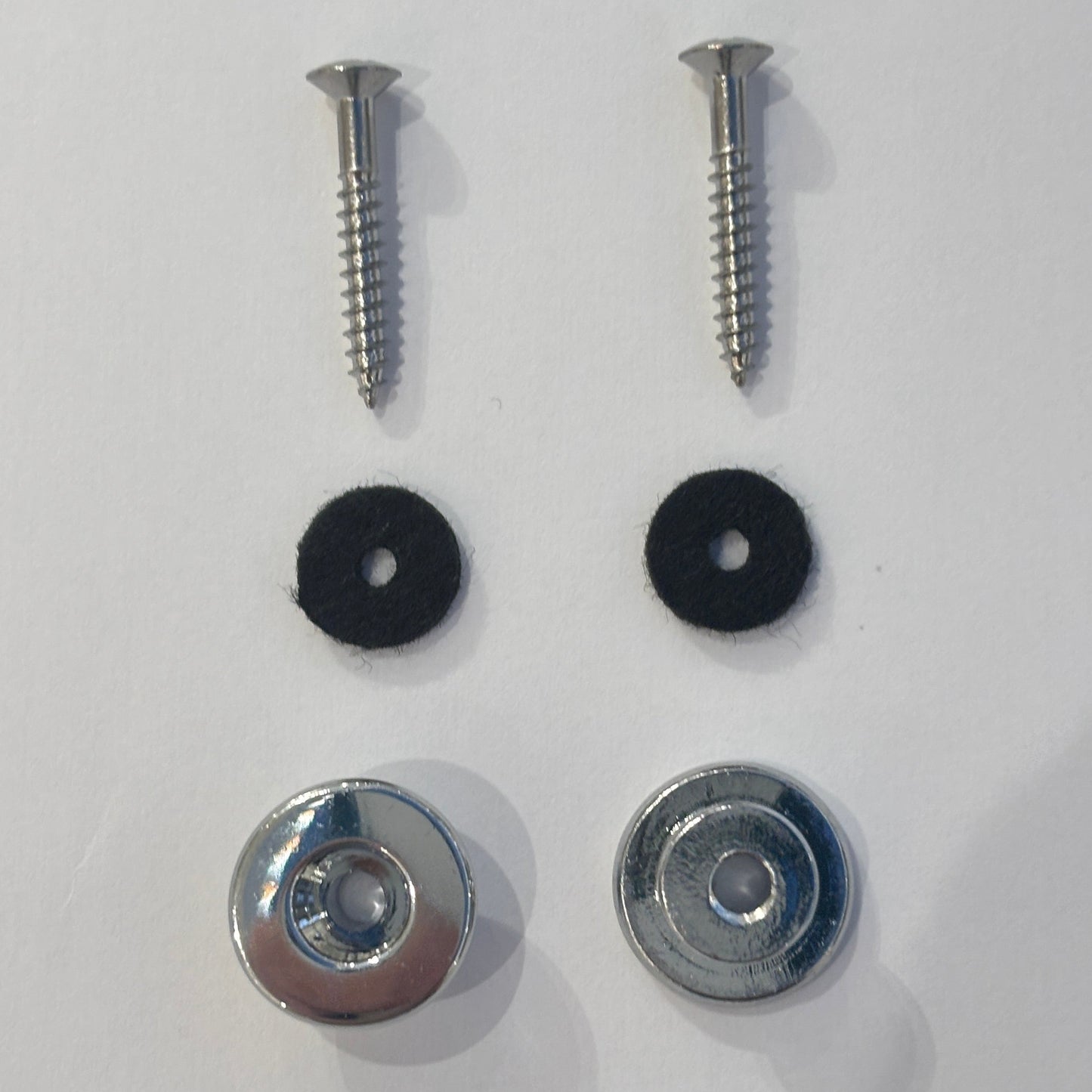 Premium Chrome Guitar Strap Buttons with Fixings | Guitars Limited