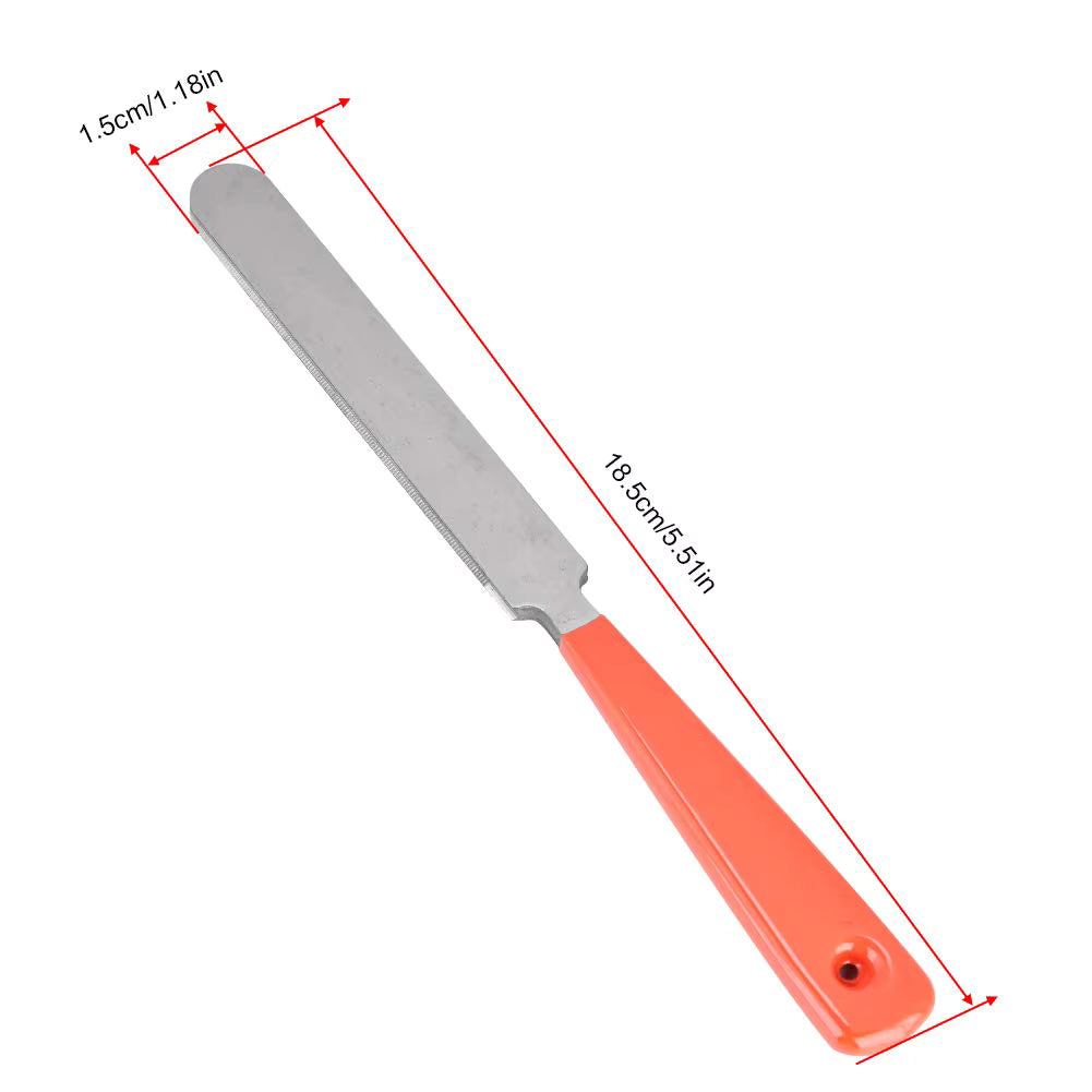 Fret Crowning File by Miwayer - Dual-Edge, Stainless Steel, Guitar Fret Dressing Tool | Guitars Limited