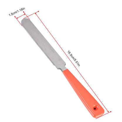 Fret Crowning File by Miwayer - Dual-Edge, Stainless Steel, Guitar Fret Dressing Tool | Guitars Limited