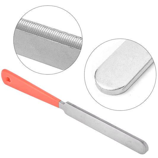 Fret Crowning File by Miwayer - Dual-Edge, Stainless Steel, Guitar Fret Dressing Tool | Guitars Limited