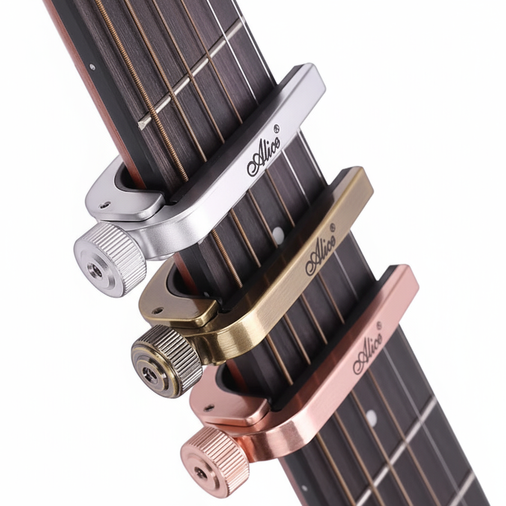 Alice Guitar Capo (Three colour options) for Acoustic & Electric Guitar | Guitars Limited
