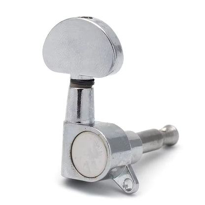6 x Grover Rotomatic-style Guitar Machine Heads Tuners Tuning Pegs 3xL 3xR (Gold, Chrome & Black Options)