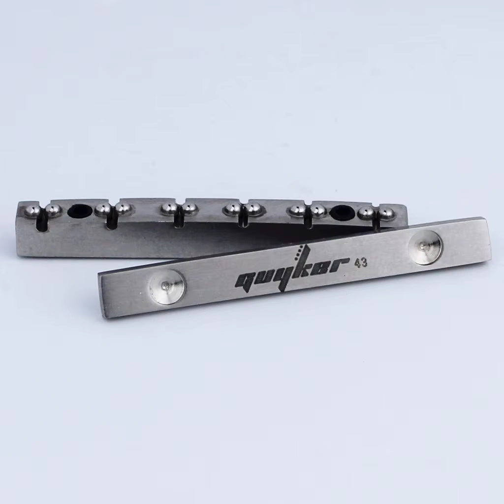 Guyker Stainless Steel Roller Guitar Nut (42mm & 43mm) for Les Paul type guitars | Guitars Limited