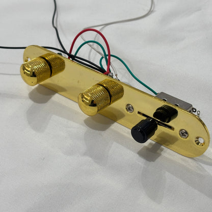 Gold loaded  TL-style Control Plate against a white background.