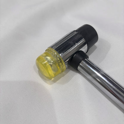 Guitar Fret Hammer rounded head on a White background.