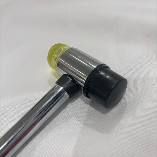 Guitar Fret Hammer flat head on a White background.