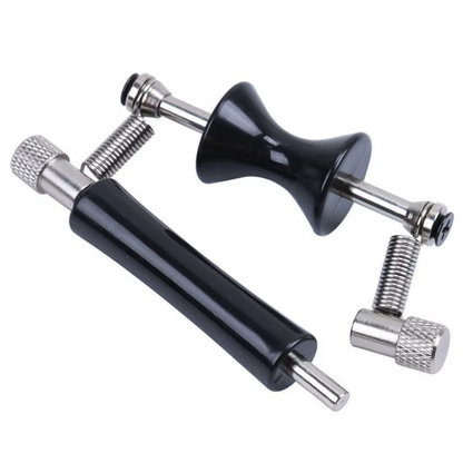 Rolling Guitar Capo photographed on a white background.