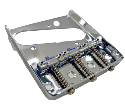 TL-style Guitar Bridge - Right Handed (Gold, Chrome & Black options) | Guitars Limited