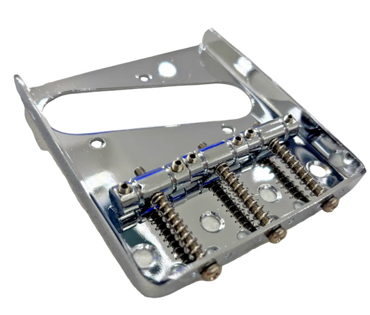 TL-style Guitar Bridge - Right Handed (Gold, Chrome & Black options) | Guitars Limited