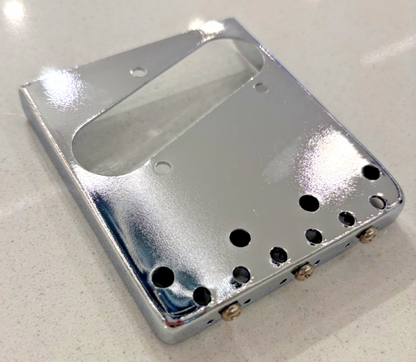 TL-style Guitar Bridge - Right Handed (Gold, Chrome & Black options) | Guitars Limited