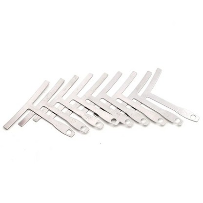 Understring Guitar Radius Gauge set - 9 Steel Gauges