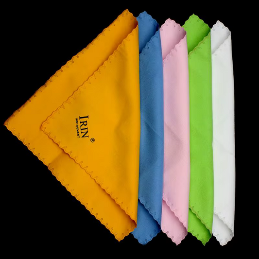 5 x Microfibre Guitar Cleaning Polishing Cloths