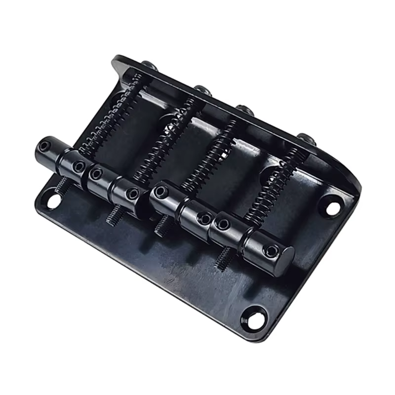 Bass Guitar Bridge - JB-Style/PB-Style 4 String (Gold, Chrome & Black) | Guitars Limited