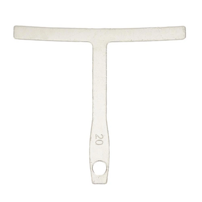 One Understring Radius Gauge photographed on a white background.